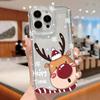 Kerstman Rendier Sneeuwpop Kerst Hoesje Voor IPhone 17 17Air 16 15 Pro Max Voor IPhone 14 13 12 11 Pro Max XS X XR 7 8 Plus Cover