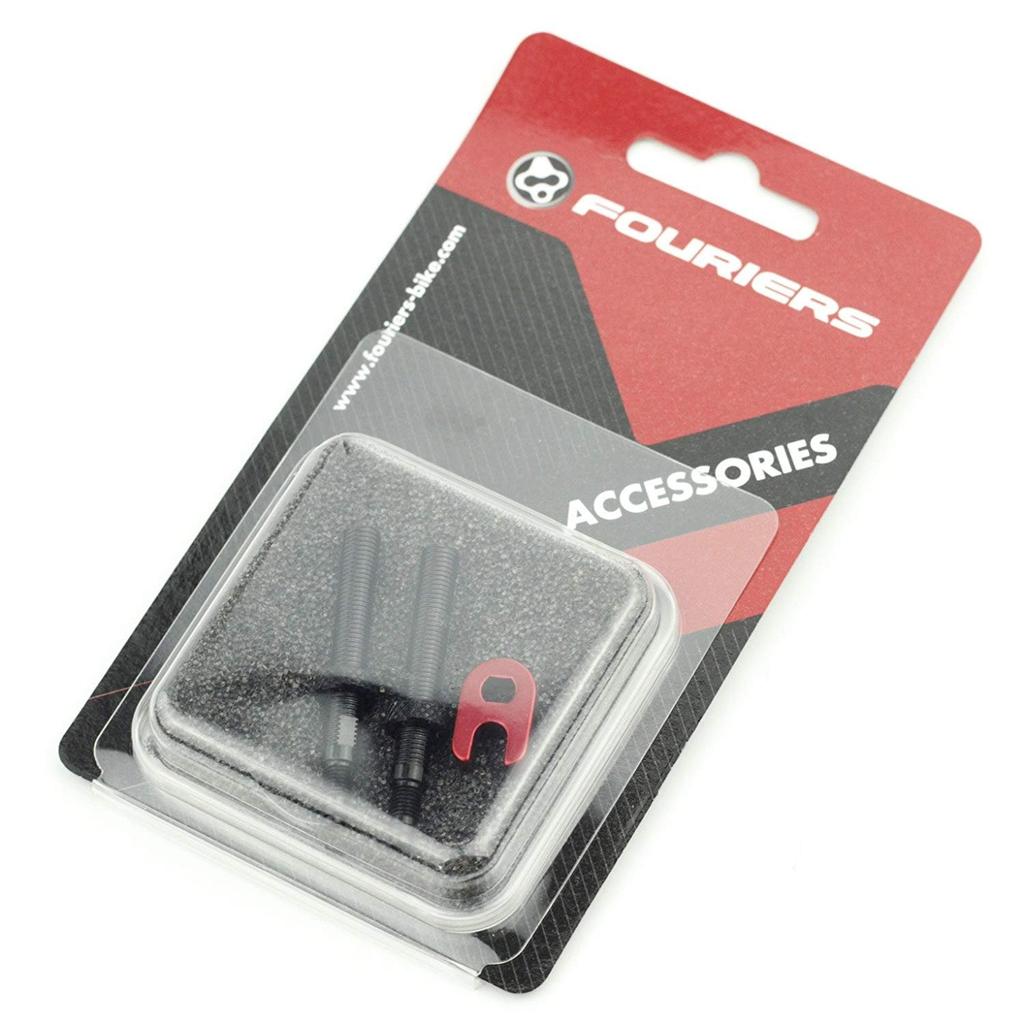 FOURIERS Bicycle Valve Extender, Presta Valve Extension Adapter, Tubeless Valve Extender, 40mm