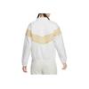 Nike Windrunner Classic Logo Fashion Simple Versatile Stand Collar Jacket Women Jacket Sail-White Team-Gold Black FV6305-133