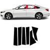 6pcs Black Car Window Center Pillar Stickers for Honda Accord(2018-2022) Car Window Moldings Trim Protect The Center Pillar Prevent Scratches Car