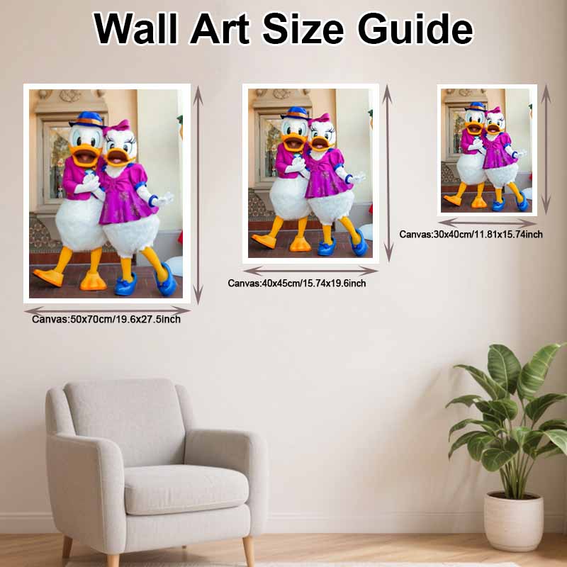 Disney Diamond Art Painting Donald Daisy Home Wall Decor Crafts Adult/Beginner Gift Ideas Creative Home Decor