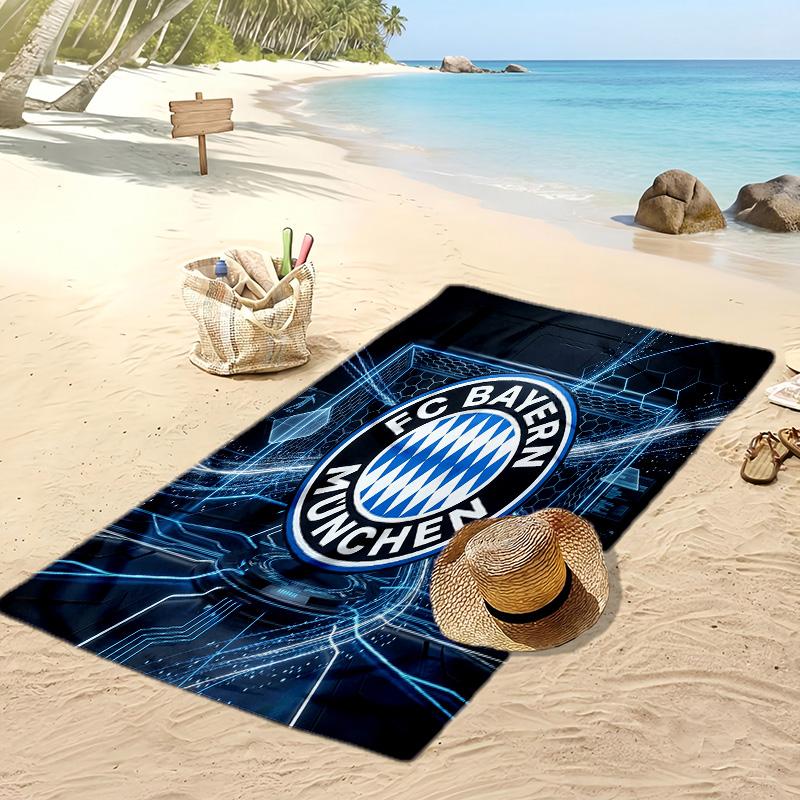 Bayern Munich Printed Beach Towel Quick Dry Soft TowelPortable Large Rectangular Beach Blanket for Travel Swimming Pool