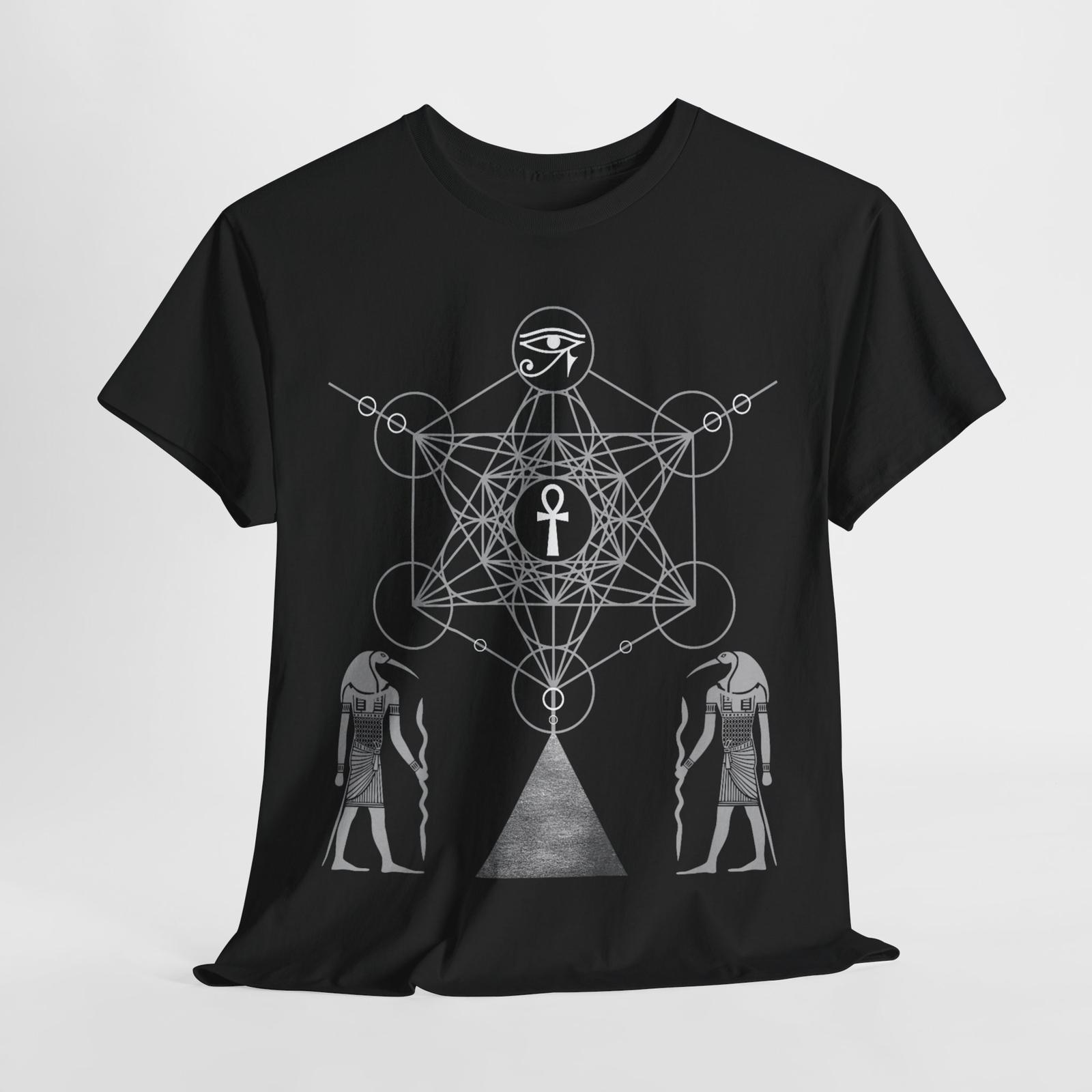 Sacred Geometry T-Shirt Unisex Heavy Cotton Tee XXXXL