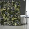 William Morris Art Προσαρμοσμένο Μοτίβο Πολυεστερική Κουρτίνα Μπάνιου Αδιάβροχη Κουρτίνα Ντους DIY Κουρτίνα με Σχέδιο για Μπάνιο