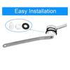 Easy Installs Front Mount Toilet Tank Lever Replacement Kit Toilet Flushing Lever Tool for Leaks Or Adhesive Flush Handles