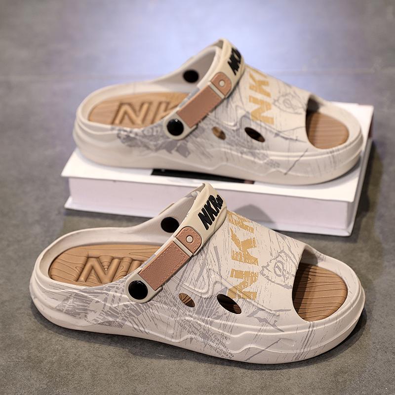 Fashion Soft Male Slipper Slip Resistant Eva Mens Shoe Sabot Slides Rubber Elegant 2025 Fashion Style Designer Luxury Trend Low Price