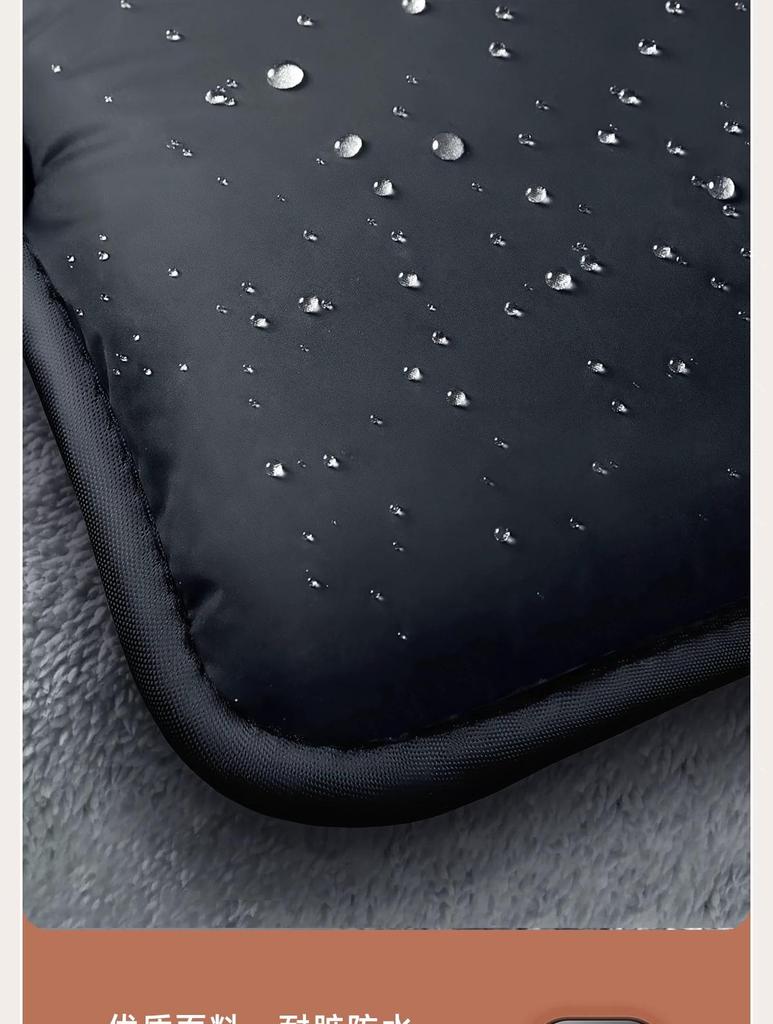 Universell Elfordon Vindruta Vindsäker Vaddering - Fleecefodrad för Vinter och Alla Säsonger