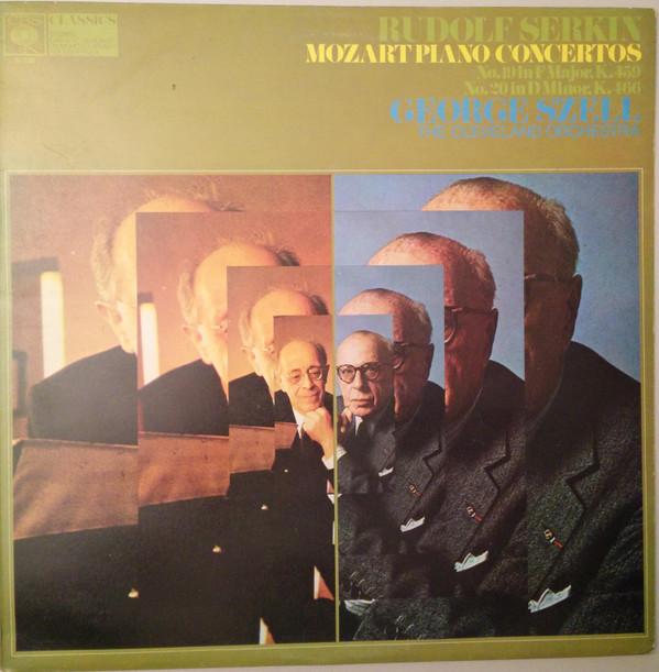 

LP Record RUDOLF SERKIN, GEORGE SZELL, THE CL - Mozart,Piano Concertos 61136 CBS UK Classical Used