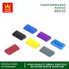 73Pcs/lot 18653 2x4 Slope Brick Curved No Studs Block Moc Color Accessories Compatible with Curved Brick DIY Toys For Kid