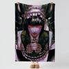 character C-Celestia Ludenberg-g Throw Thick Comfort Flannel Quilt, Multi-scene Use Indoor Outdoor Daily Nap