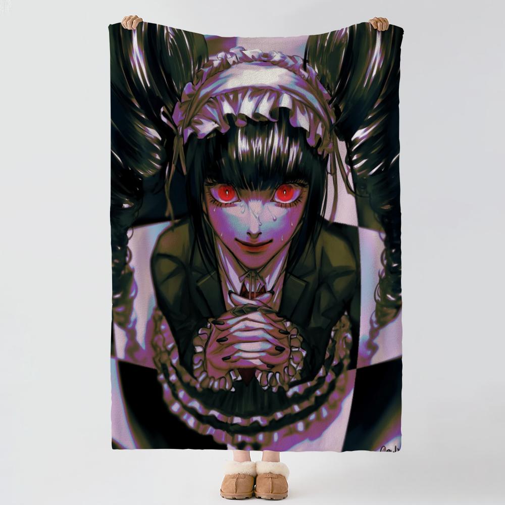 character C-Celestia Ludenberg-g Throw Thick Comfort Flannel Quilt, Multi-scene Use Indoor Outdoor Daily Nap