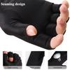 1Pair UV Gloves for Gel Manicures UPF50+ Fingerless UV Light Protection Gloves for Gel Nails Manicure