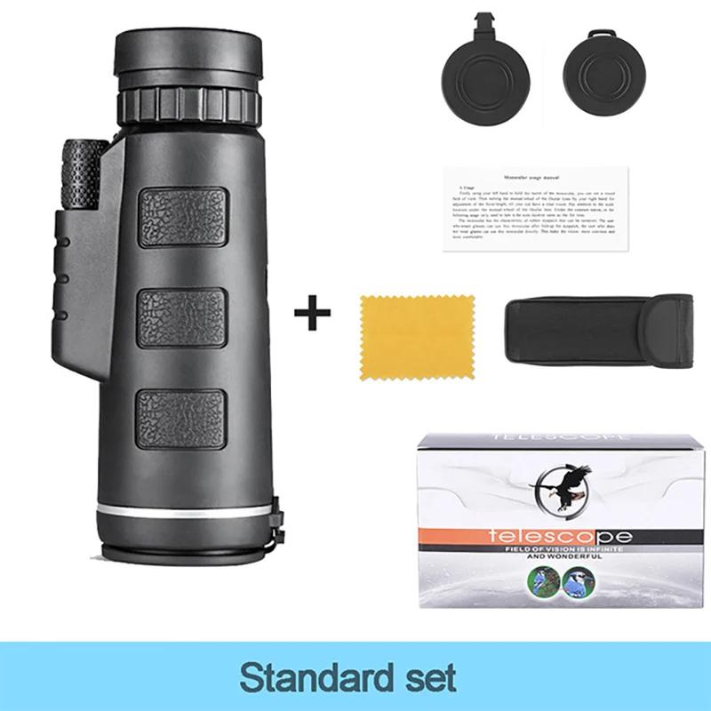 High Performance Monoculars 40x60 Magnification Long Field Of View Waterproof Design Suitable For Concerts Football Games
