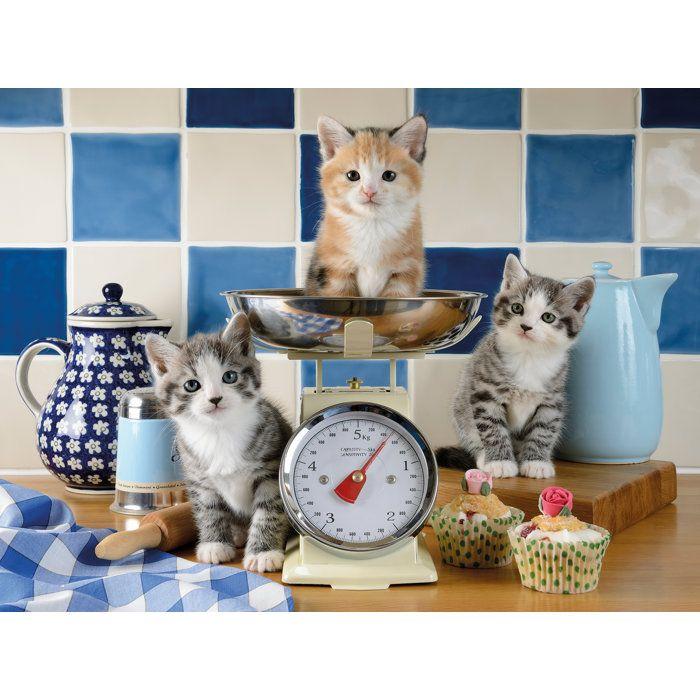 Ravensburger - Puzzle Adulte - Puzzle 1500 pièces - Chatons dans la cuisine - dès 14 ans - Puzzle de qualité supérieure - 12001708