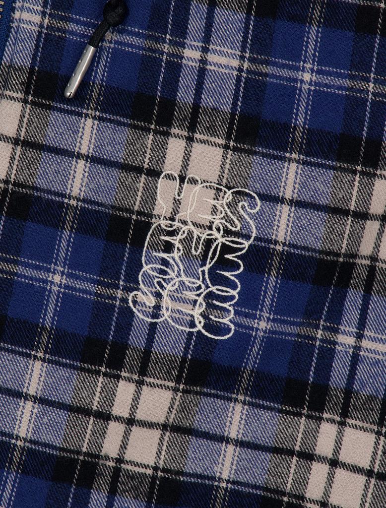 Yeseyesee Plaid Wing Jacket Blue