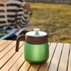 Olla para Separar el Té con Revestimiento de Titanio Gran Capacidad Termo para Café Cocina