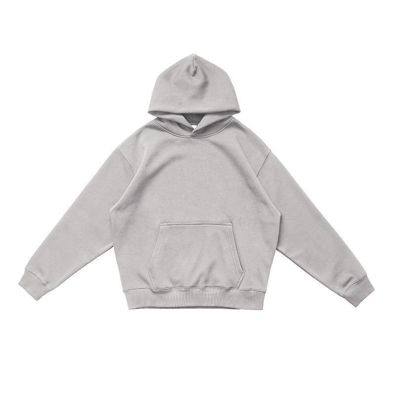 UNF 500G Heavyweight Fleece-Lined Hooded Pullover Sweatshirt for Men and Women, Ideal for Autumn and Winter