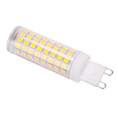 Lâmpada G9 10W 1000LM 100LED Lâmpada de Luz Bi-Pino Lâmpada de Milho LED para Lustre 100-240V