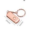 OLOEY Rotatable Metal USB 2.0 Flash Drive Keychain