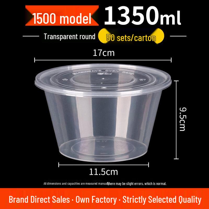 Disposable Rice Husk Bowl with Lid