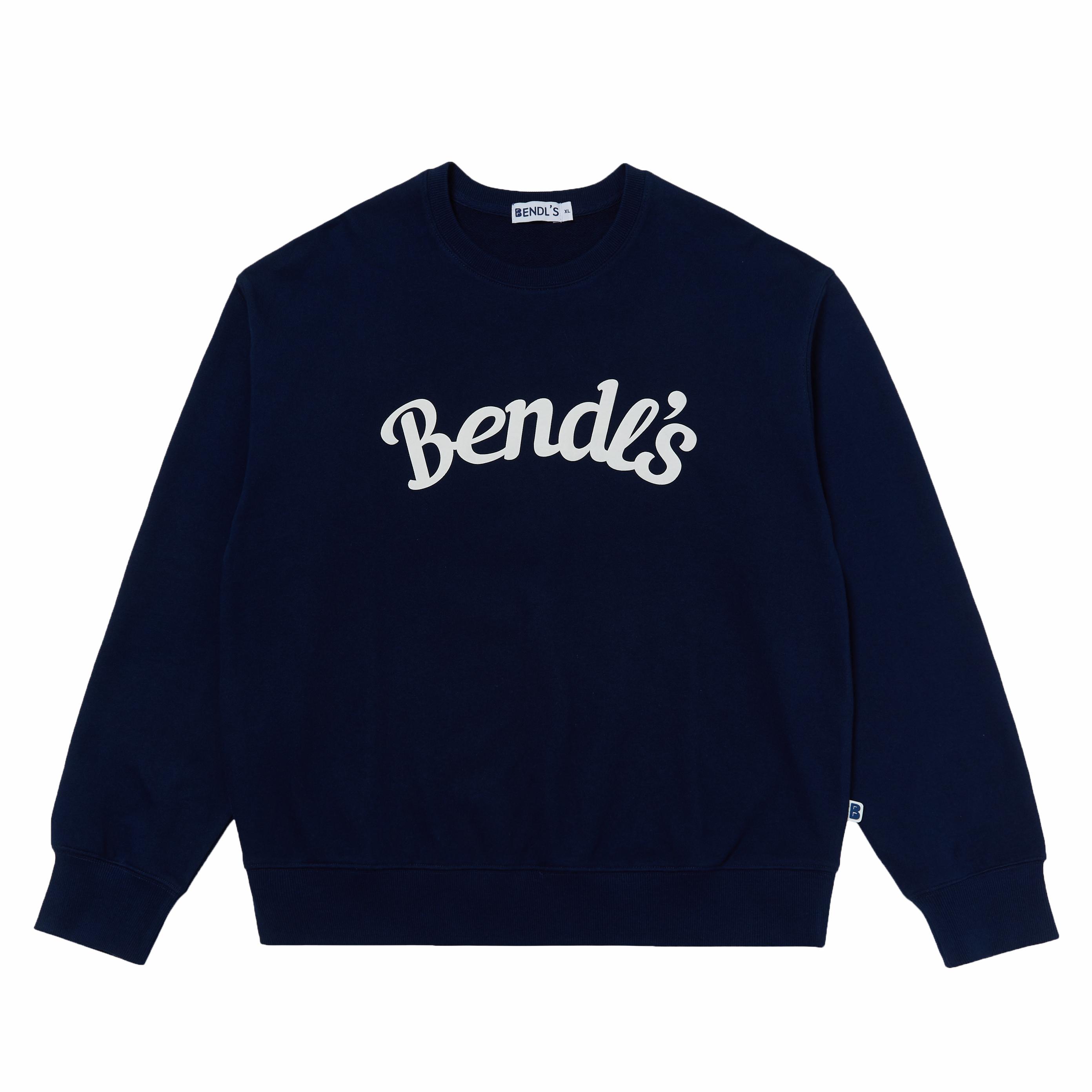 Толстовка Bendles с маршмеллоу - Темно-синяя Navy/S