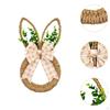Easter Bunny Wreath Spring Home Decoration Creative Centerpiece Hanging