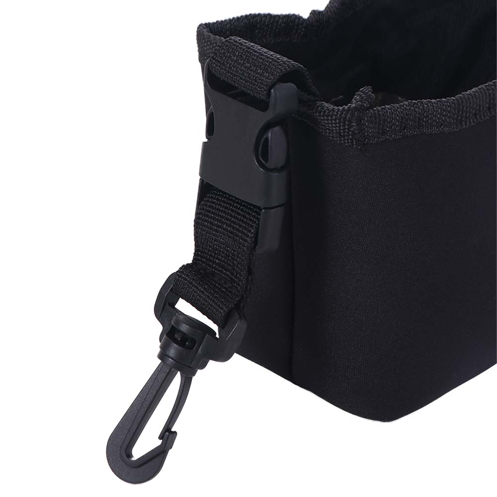 With Detachable Clip Golf Ball Scrub Bag Waterproof Golf Club Wash Bag  For Club Grooves