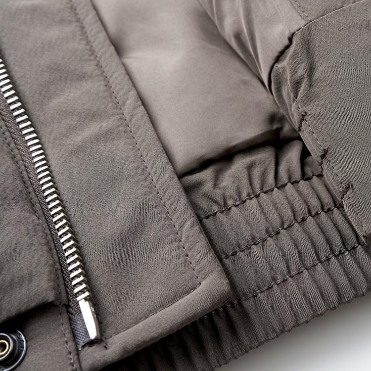 Men's Trendy Winter Commute Windproof Hooded Down Jacket - 90% Duck Down, Warm & Thickened