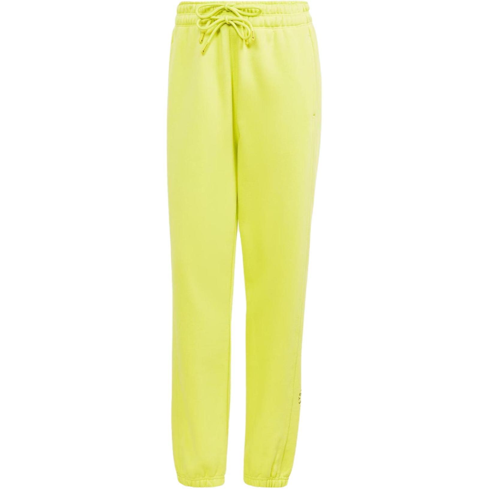 

Adidas X Stella McCartney Regular Sweat Pants Solid Logo Jogger Knit Pants Women Bottoms Bright-Fluorescent-Green IA1512 XXS