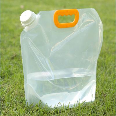 5L/10L Waterzak Opvouwbaar Grote Capaciteit PE Milieuvriendelijk Lage Temperatuur Bestendig Waterdrager Tas voor Reizen