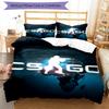 3pcs CS2 Bedding Set Duvet Cover Closure Includes 1 Duvet Cover & 2 Pillowcases, Soft and Comfortable for All Seasons.