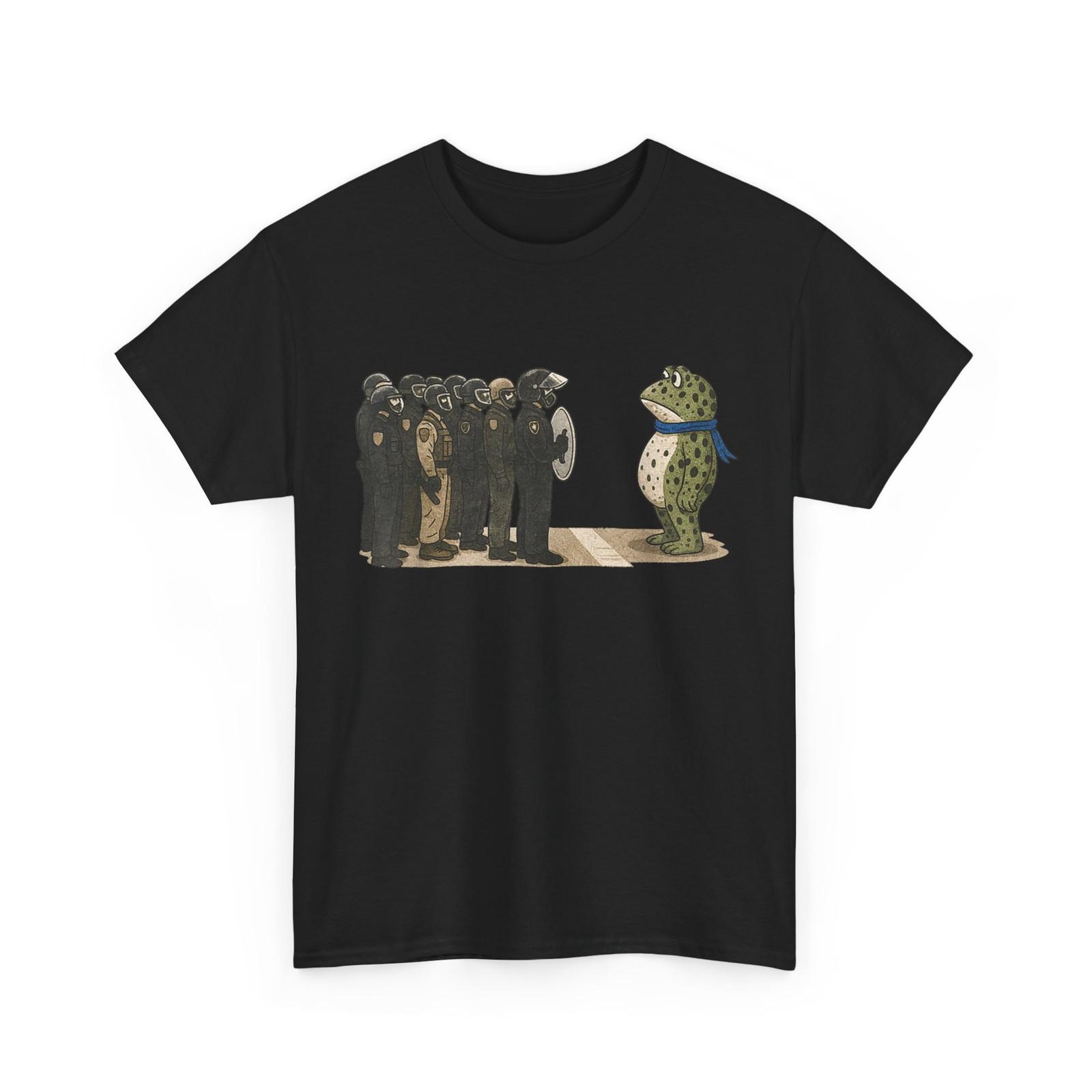 Portland Frog Activist Shirt, Portland Frog Protest T-Shirt XL