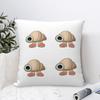 Marcel The Shell Shoes On  Square Pillowcase Cushion Cover Pillow Case Throw Pillow Cover for Home Bedroom Car