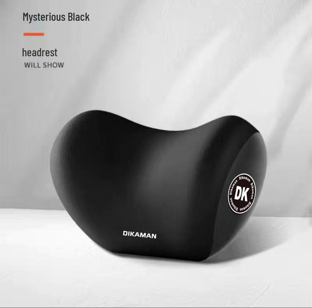 Car Headrest & Lumbar Support Memory Foam Pillow Set for Main Driver Seat