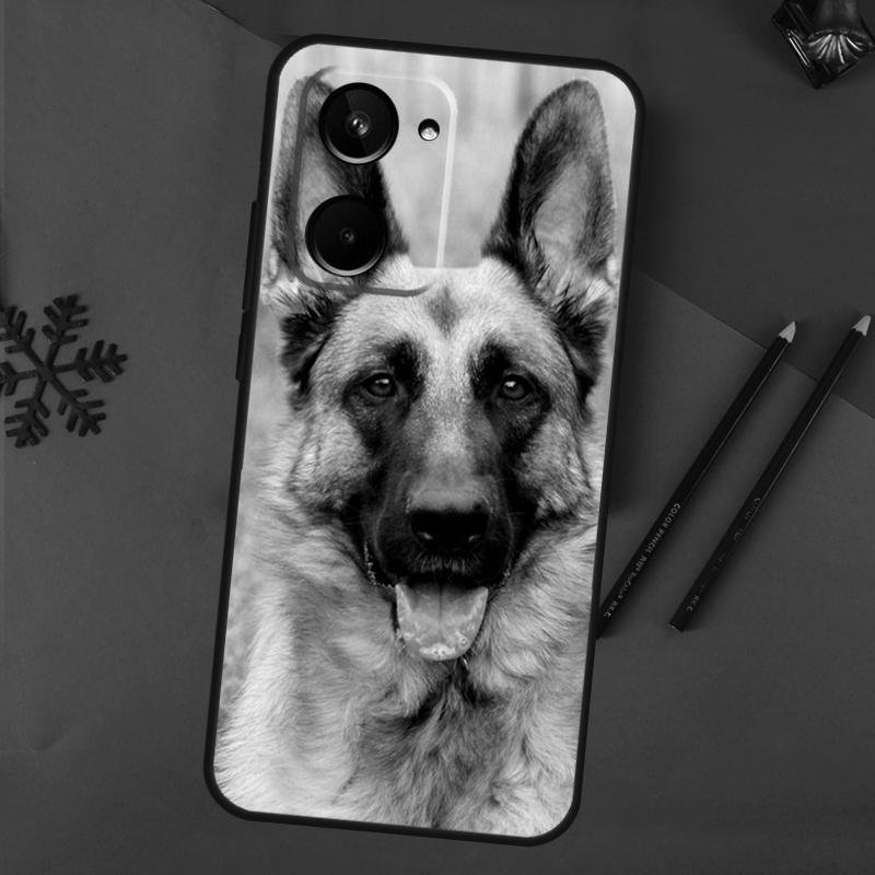 German Shepherd Dog Case For Realme C67 C51 C75 C63 C61 C65 C55 C53 C35 C71 11 12 13 14 Pro Plus GT6 GT7 15 Pro