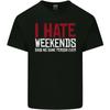 Weekends Funny Beer Alcohol Camping Cycling Kids T-Shirt Childrens