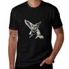 Apex Aviator  Archimedes Archi Owling TShirt Vintage Print Crew Neck Tee