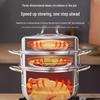 KBH 3-Layer Stainless Steel Steamer Pot