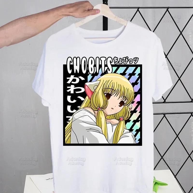 Chobits Chi Men's Tshirt Cute Printing Shirt Mens Fashion T-Shirt For Men Casual Tops Short Sleeve