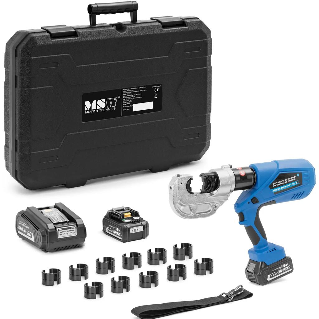 Cordless Cable Crimping Machine 16400 Mm2 120 kN