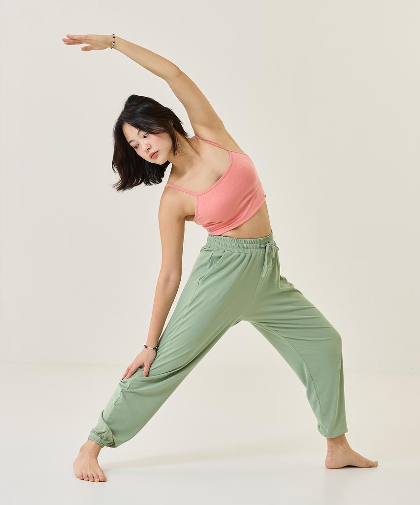 Seutoliyoga Bamboo Soft Ribbed Jogger Pants