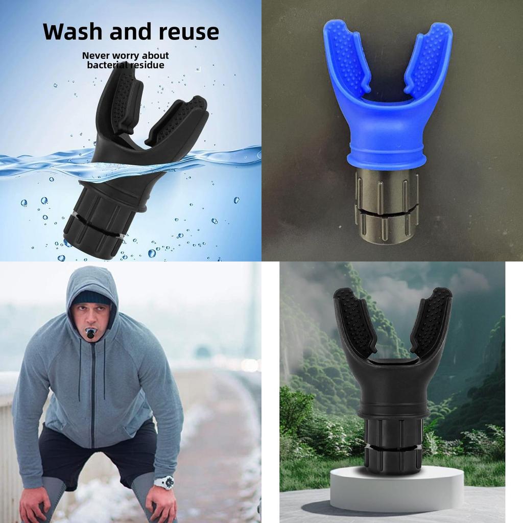 Silicone Breath Training Device For Athletes And Home Workout Routines
