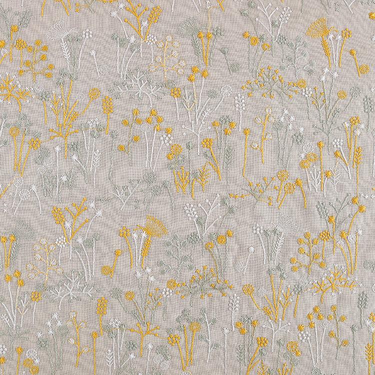 

Daisy Embroidered Cotton Linen Fabric for Hanfu & Home Textiles