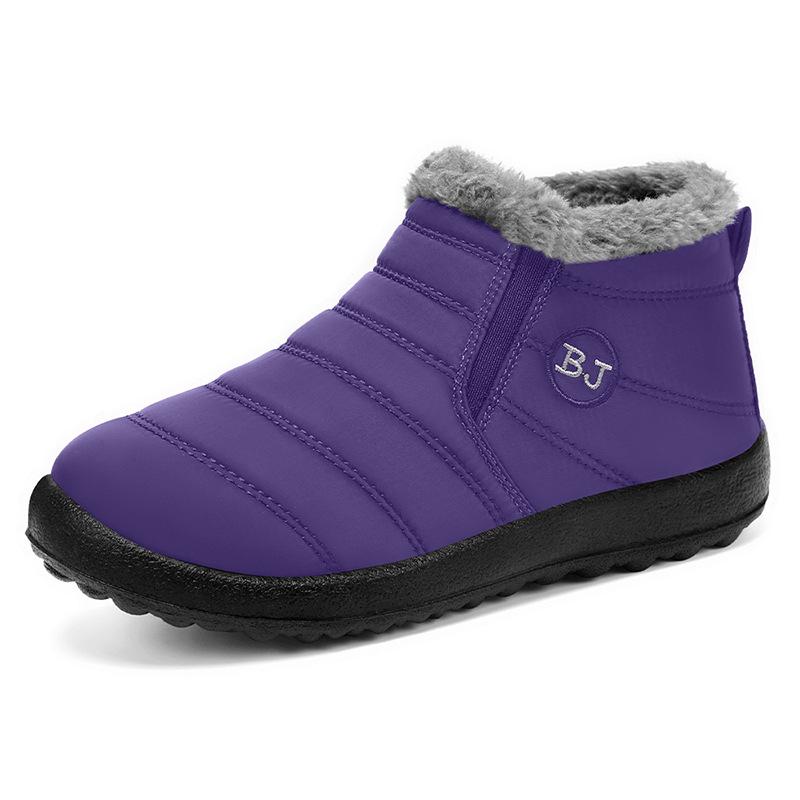 Cotton shoes women's winter velvet thickened cotton boots large size warm women's shoes snow boots foreign trade women's boots couple short boots