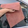 Suede Double-sided Absorbent Car Drying Towel Glass Cleaning Cloth For Windows Cars Kitchen Mirrors Traceless Reusable