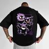 2025 Summer Pokémon Anime Gengar Brand 100Pure Cotton Printed Tshirt Men Harajuku Loose Casual Versatile Shortsleeved Y2k