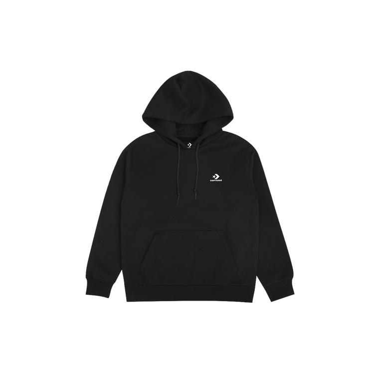 (WMNS) Converse Embroidered Star Chevron Pullover Asia Sizing  Black  Women s 10020872-A01 XL