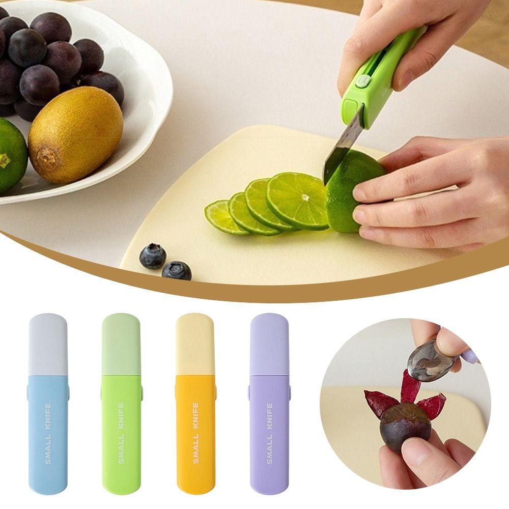 Stainless Steel blades Fruit Peeling Tool Folding Design Multi-Functional Peeler Kitchen Use
