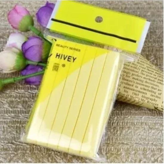 

Компрессионная губка для мытья лица, 12 очищающих губок, компрессионные полоски ПВА, салфетки для макияжа, многоразовые ватные диски, чистящая губка жёлтый