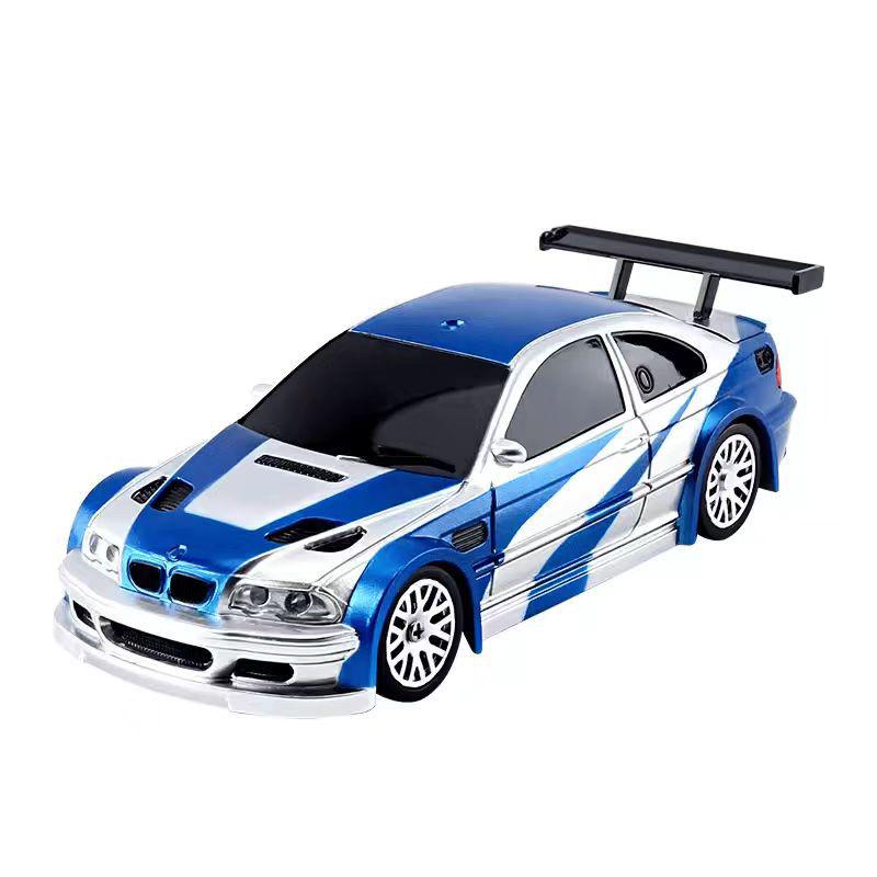 1:43 Scale Four-Wheel Drive Drift RC Car, Rechargeable Electric Mini Racing Toy for Kids